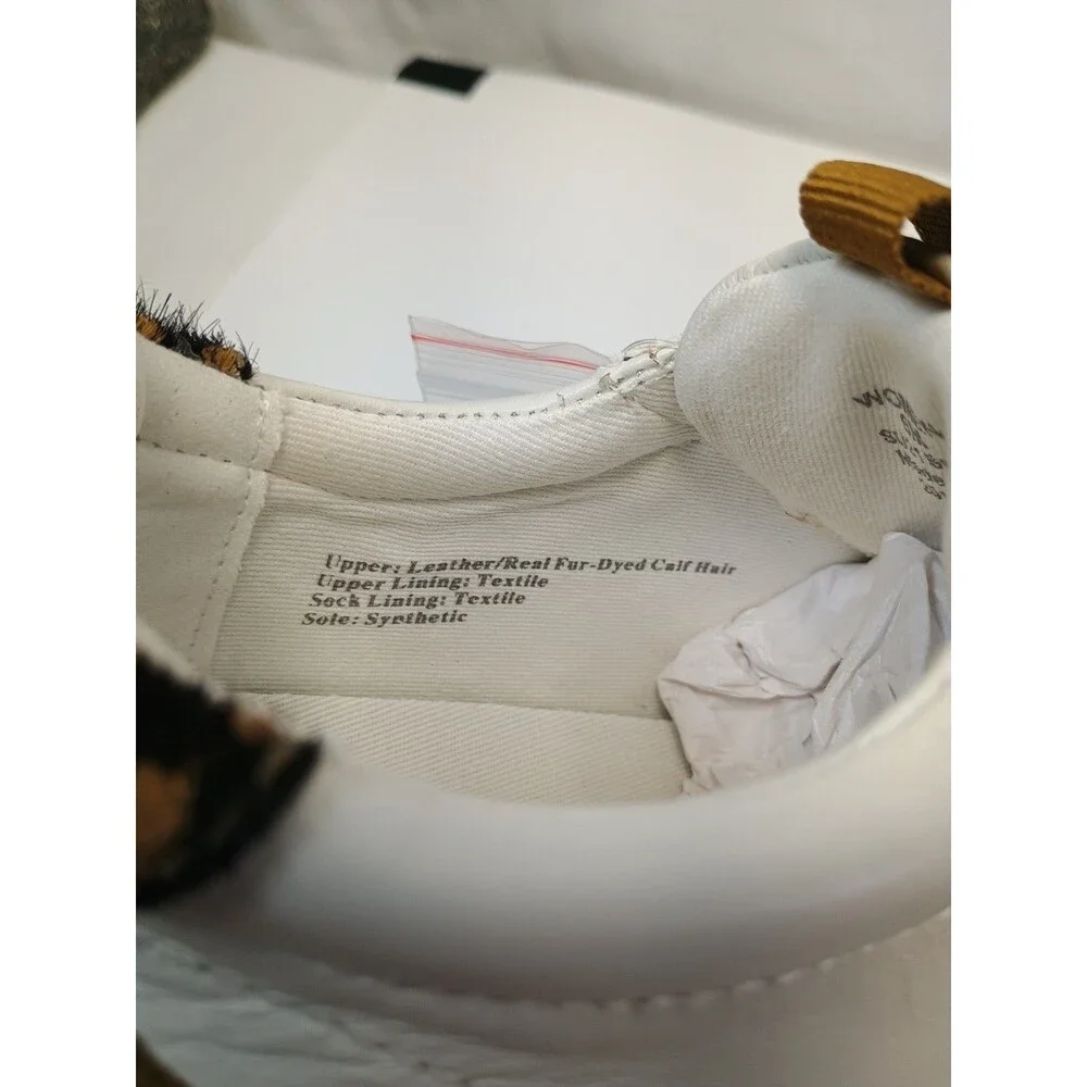 Madewell Kickoff Trainer sneakers Calf Hair Size 6 M Women